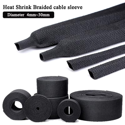 Heat shrink braided - braided, cable