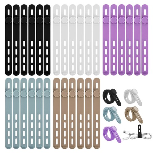 Pcs cable ties silicone - ties, ，silicone