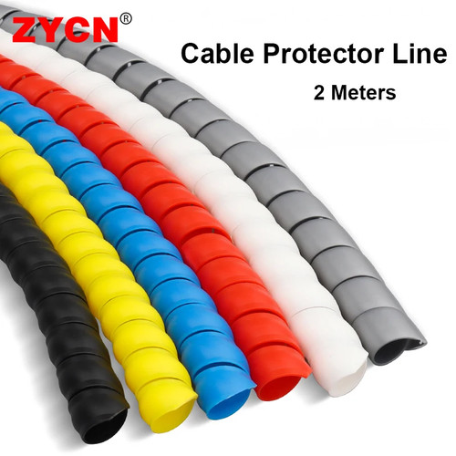 Spiral cable protector wire - 2m,