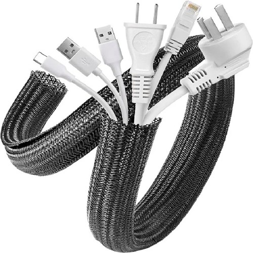 Braided cable sleeve - 3m,